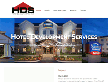 Tablet Screenshot of hoteldevelopment.net